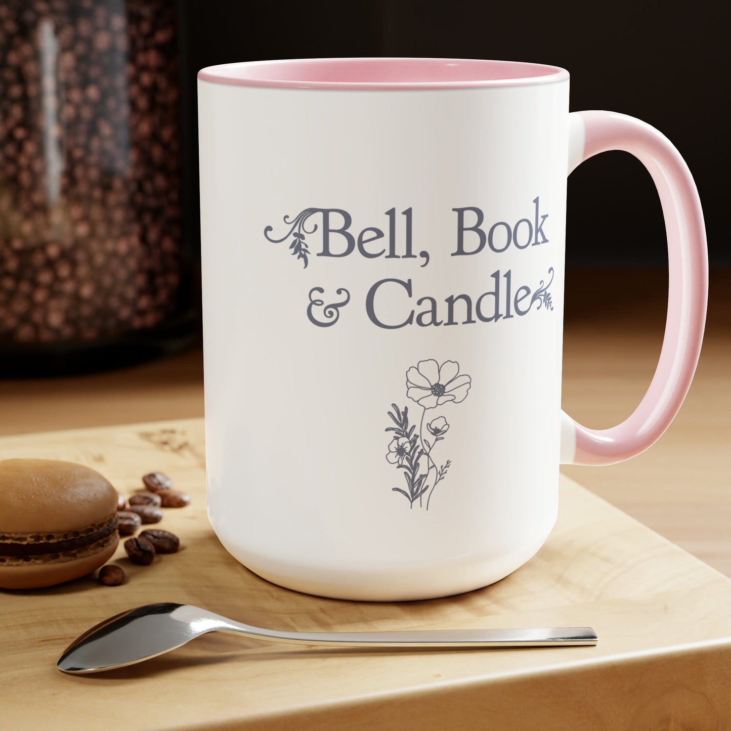 Hallmark-Inspired Good Witch Bell Book & Candle Shop Mugs