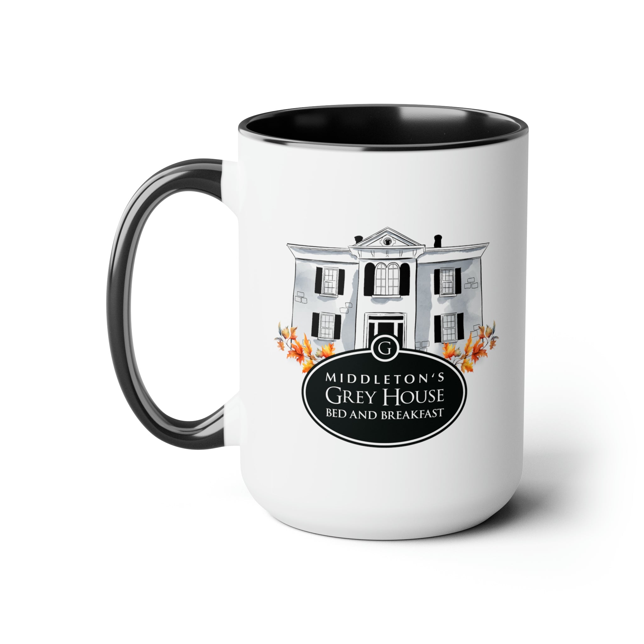 Hallmark-Inspired Good Witch Middleton's Grey House Bed And Breakfast Mug, 15oz