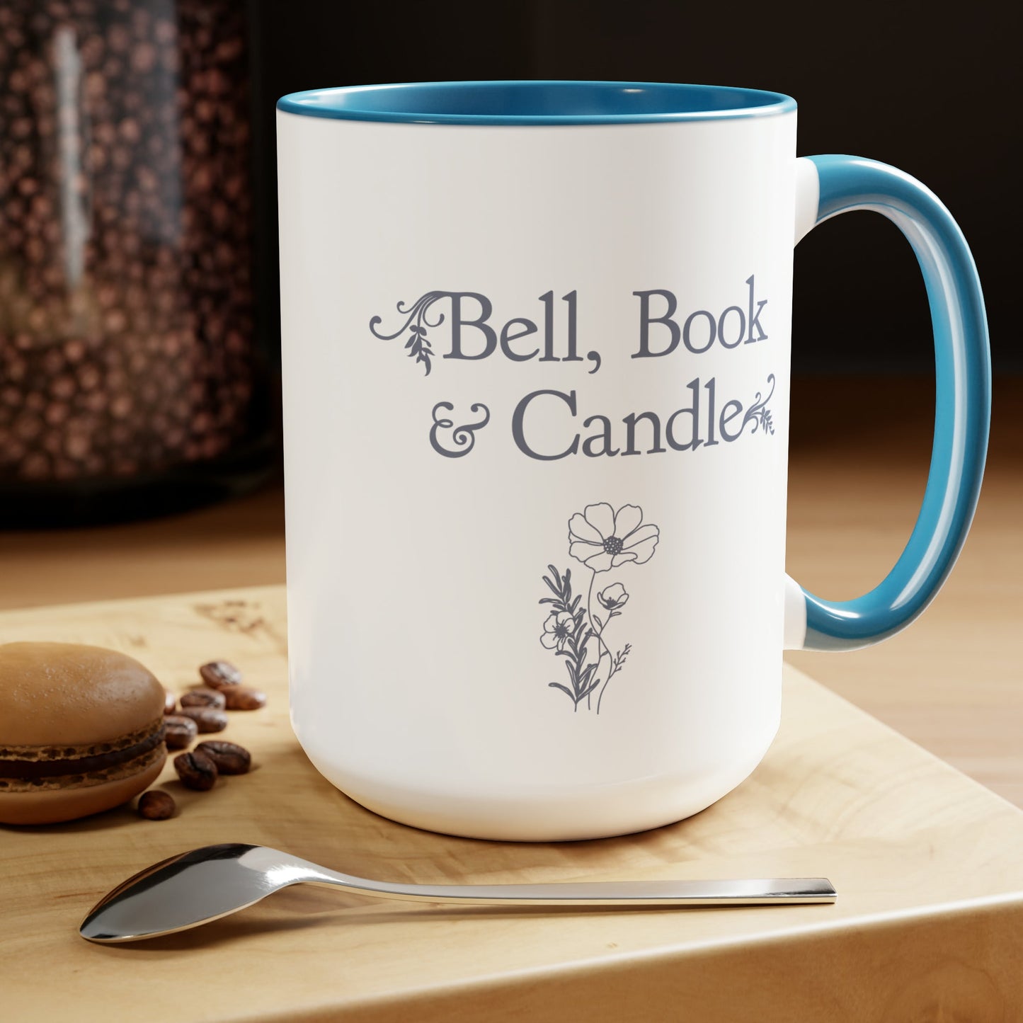 Hallmark-Inspired Good Witch Bell Book & Candle Shop Mugs