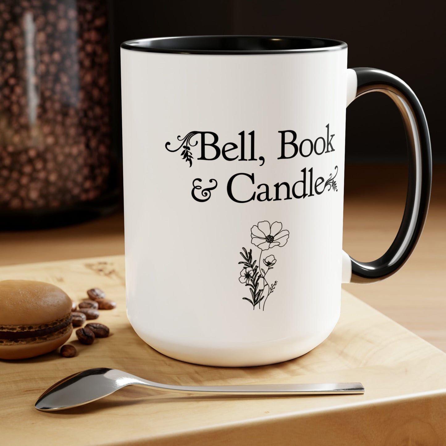 Hallmark-Inspired Good Witch Bell Book & Candle Shop Mugs