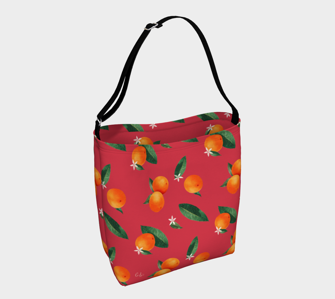 'Midsummer Orange' Daytime Tote