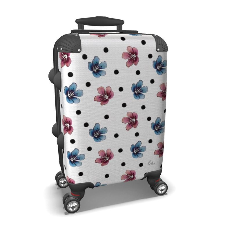 'Flora Dot' Suitcase