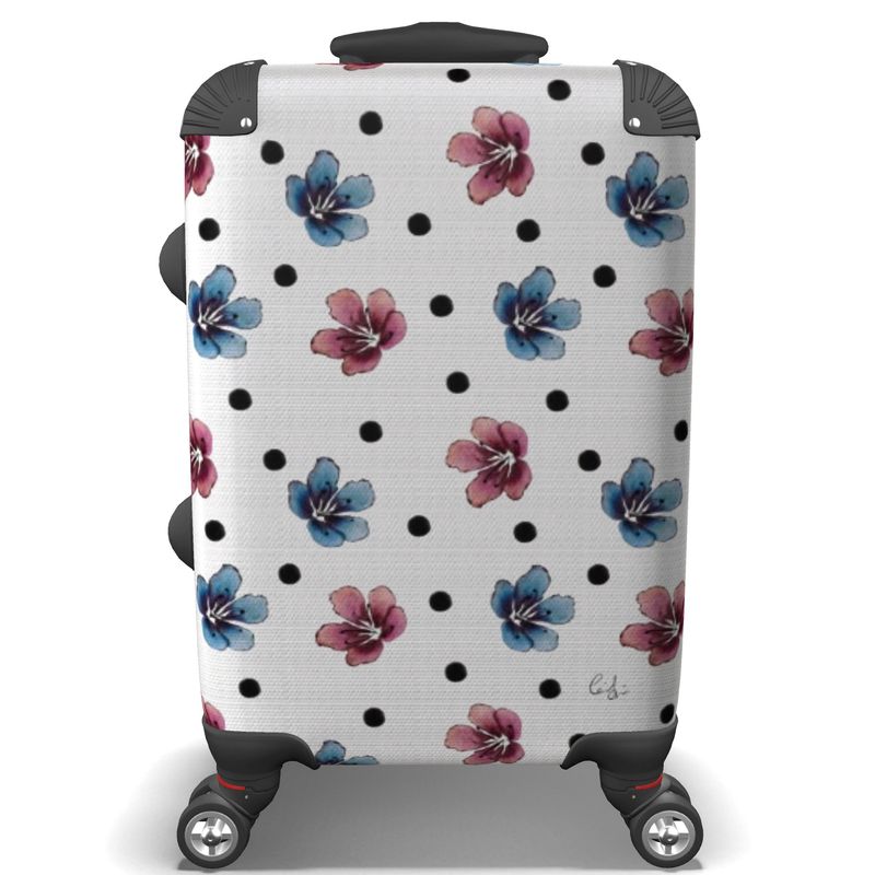 'Flora Dot' Suitcase