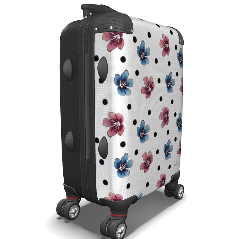 'Flora Dot' Suitcase