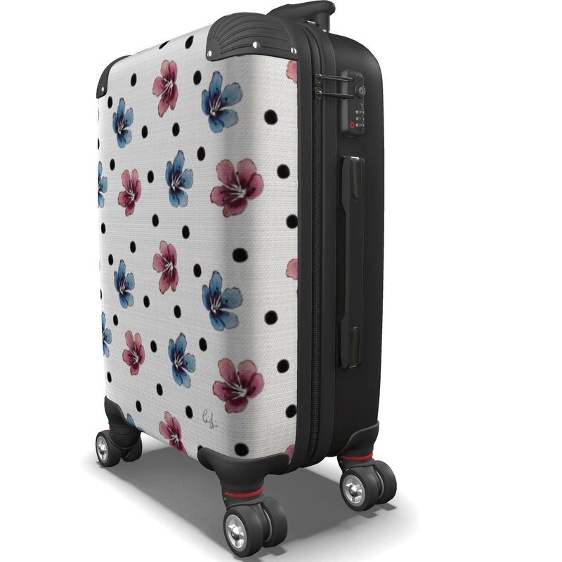 'Flora Dot' Suitcase