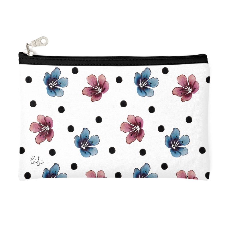 'Flora Dot' Fabric Pouch
