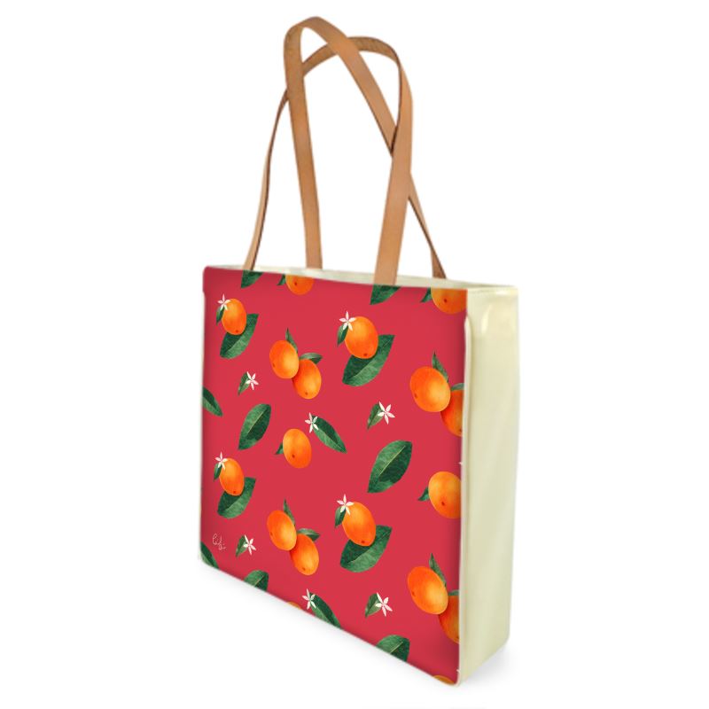 'Midsummer Orange' Shopper