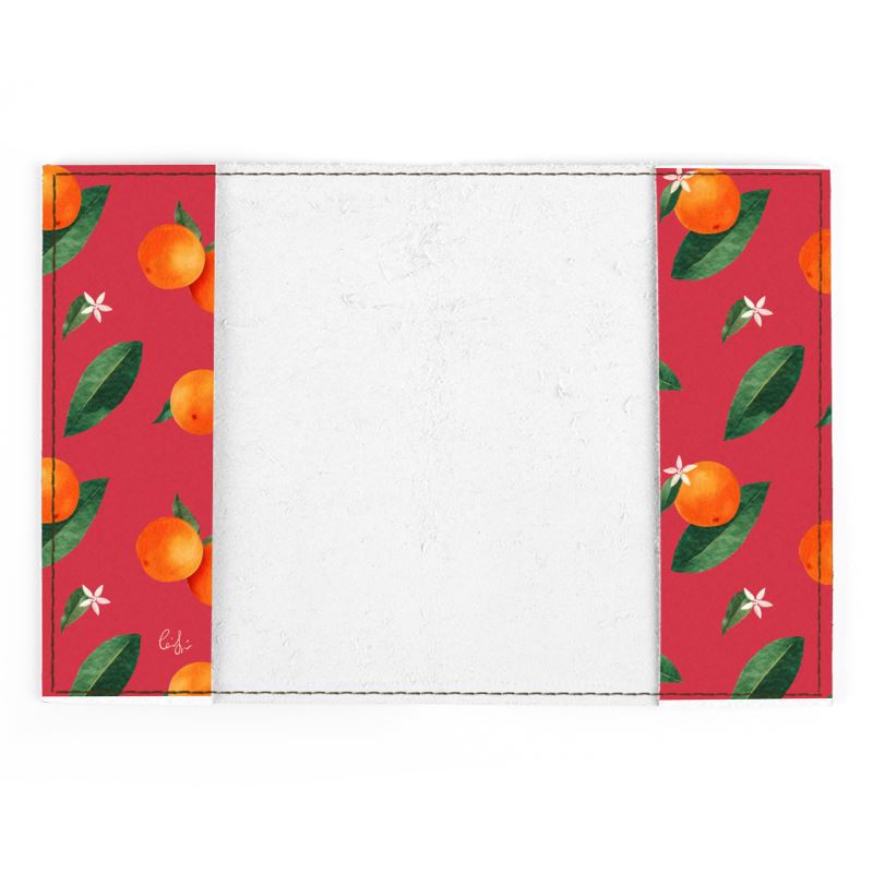 'Midsummer Orange' Passport Sleeve