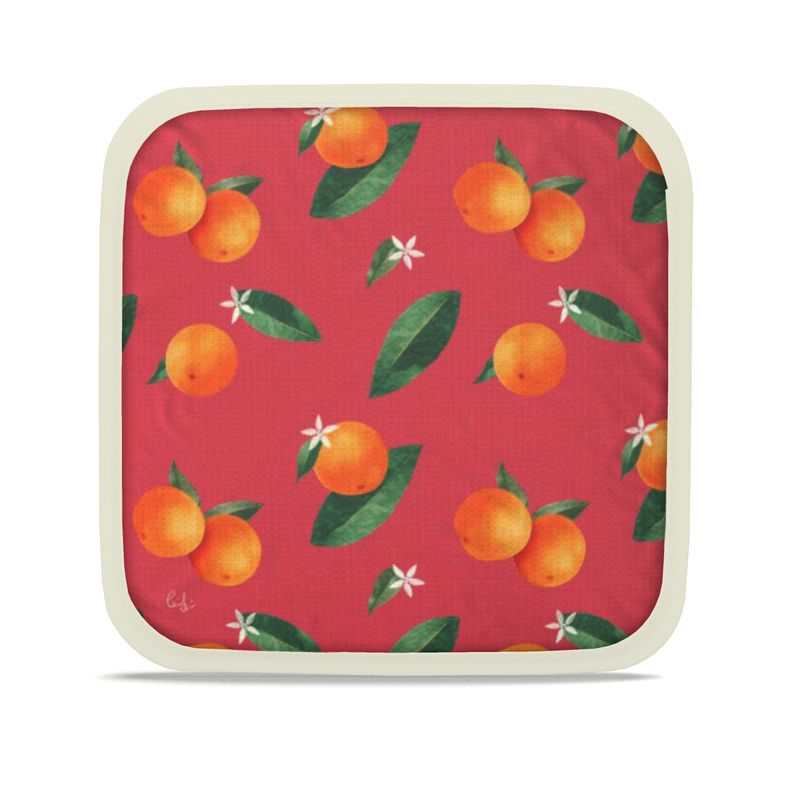 'Midsummer Orange' Pot Holders
