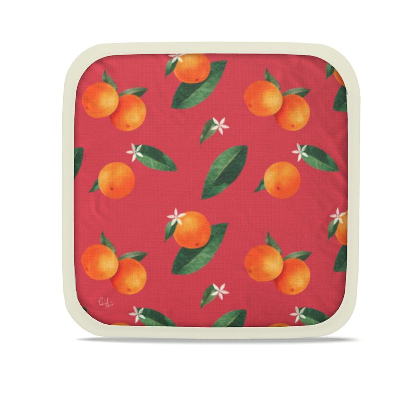 'Midsummer Orange' Pot Holders