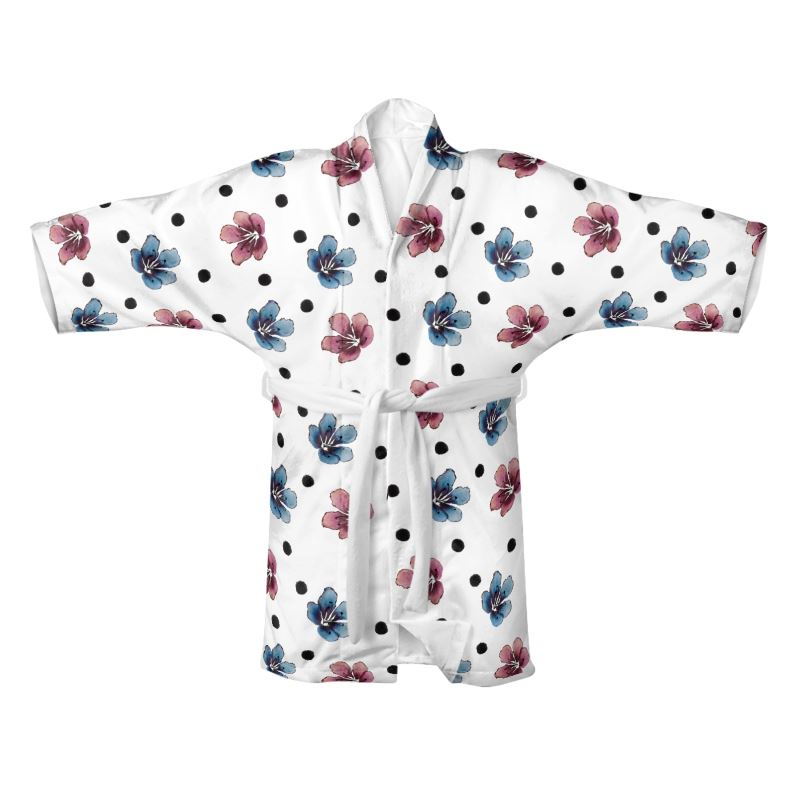 'Flora Dot' Robe