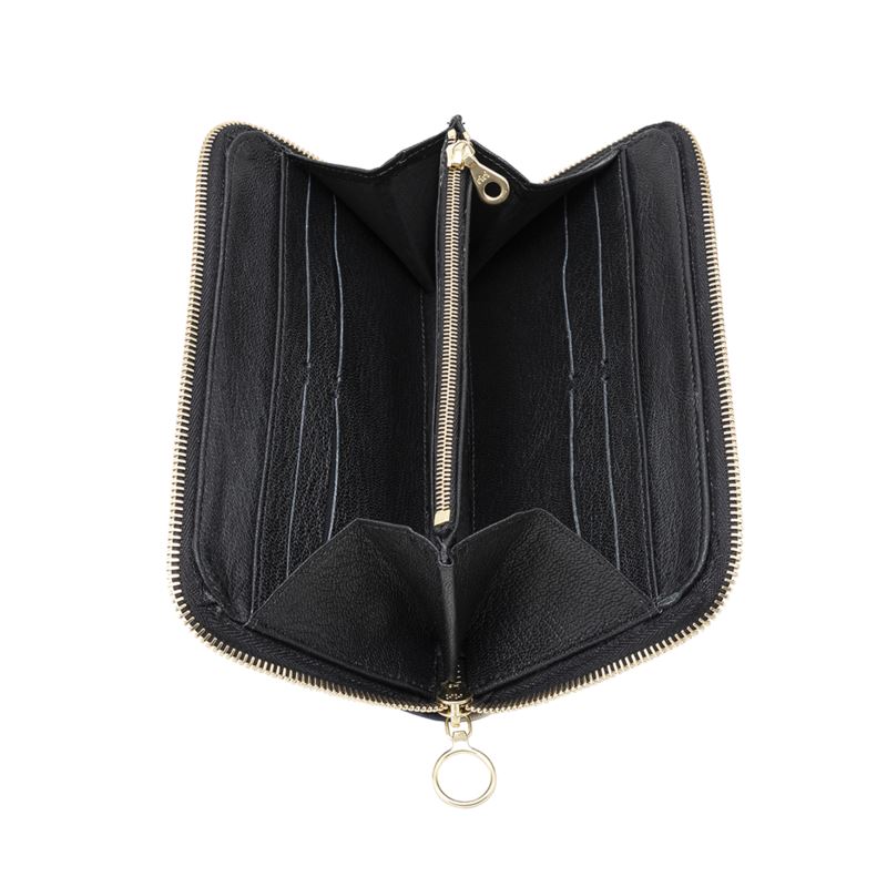 'Orquídea' Zip Top Wallet