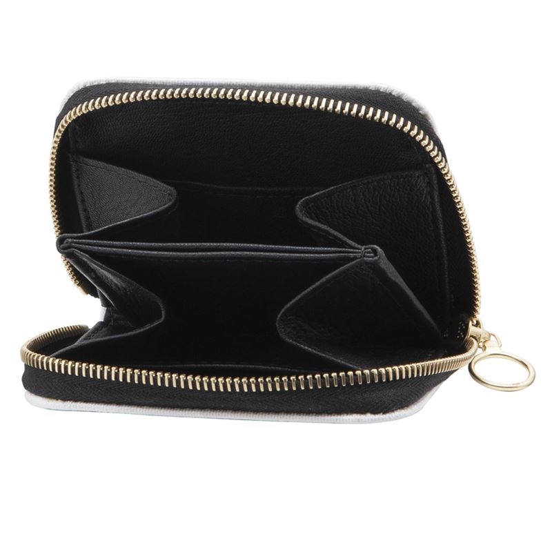 'Orquídea' Mini Leather Zip Purse