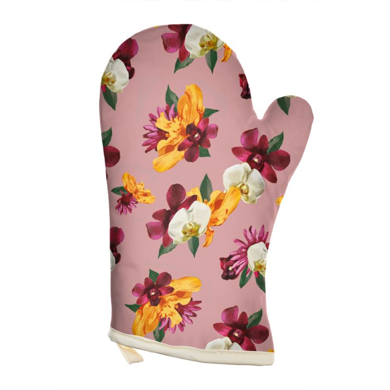 'Orquídea' Oven Mitt