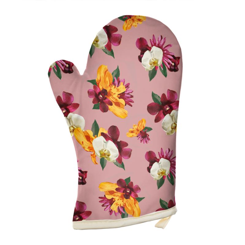 'Orquídea' Oven Mitt