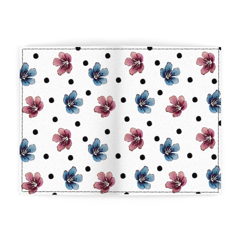 'Flora Dot' Passport Sleeve