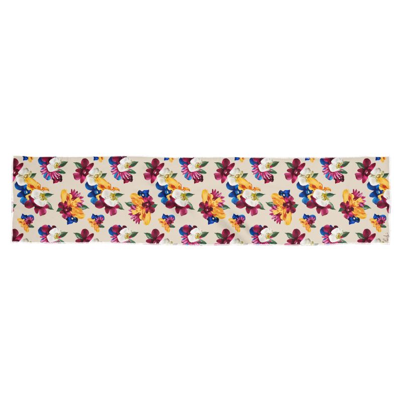 'Orquídea II' Silk Scarf
