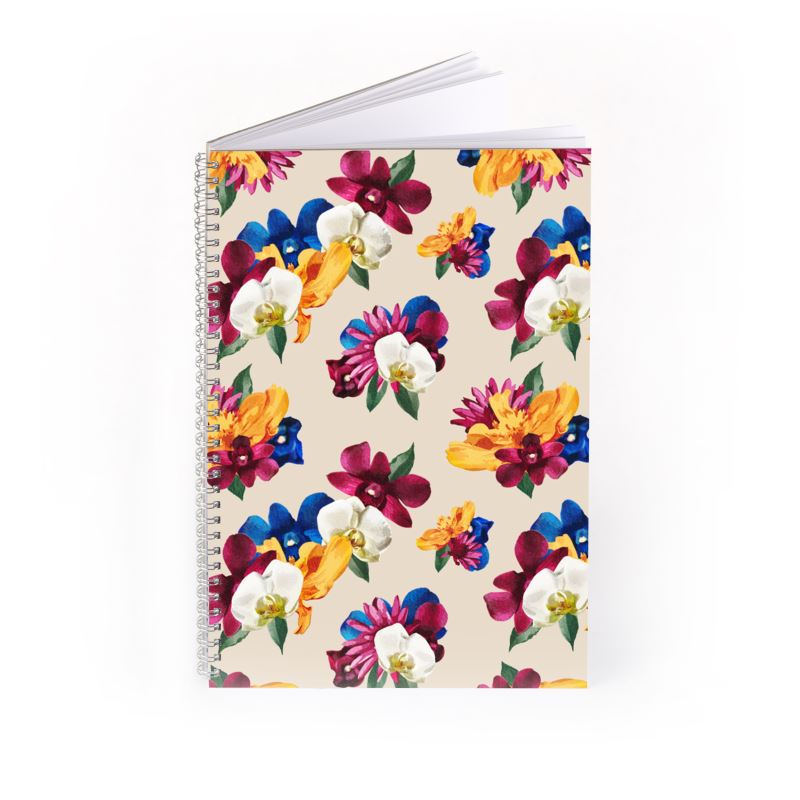 'Orquídea II' Spiral Notebook