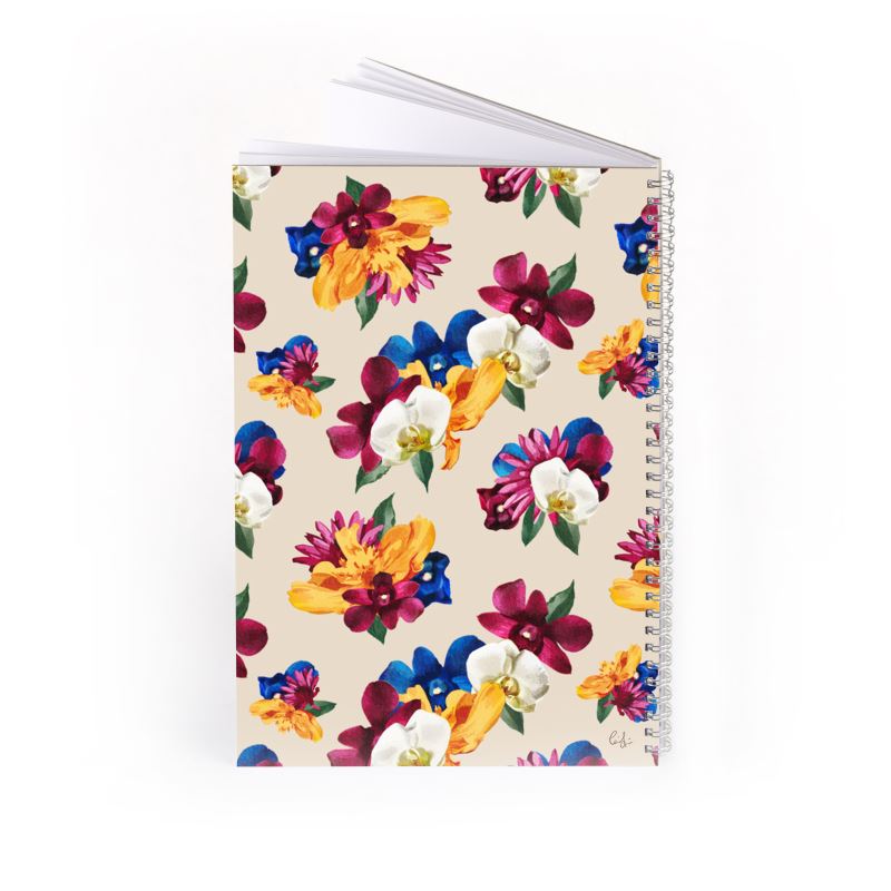 'Orquídea II' Spiral Notebook