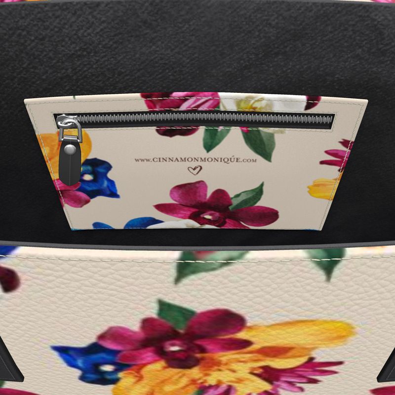 'Orquídea II' Leather Tote