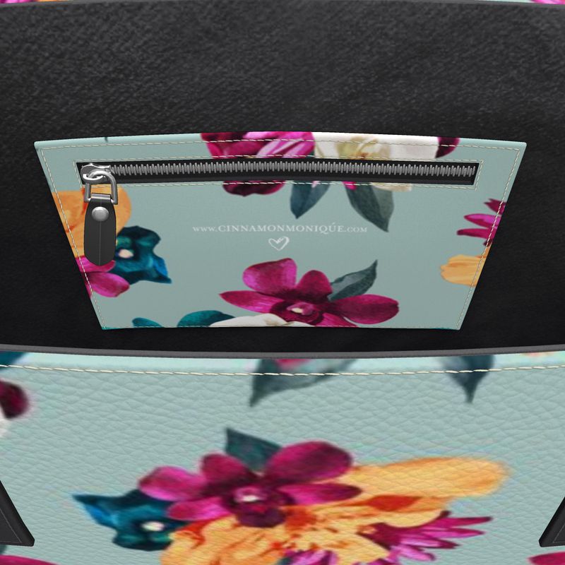 'Orquídea III' Leather Tote