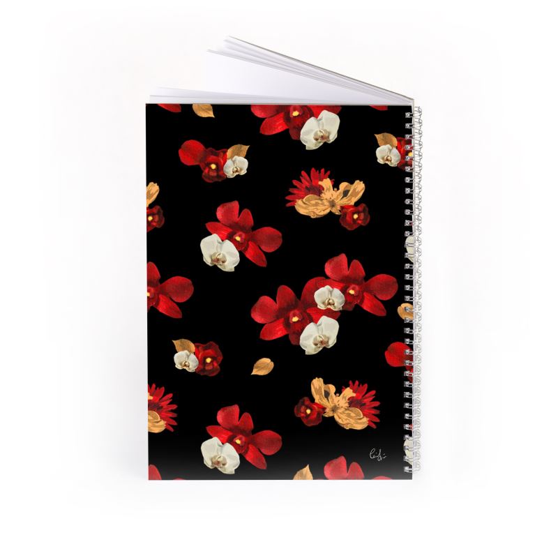 'Orquídea IV' Spiral Notebook