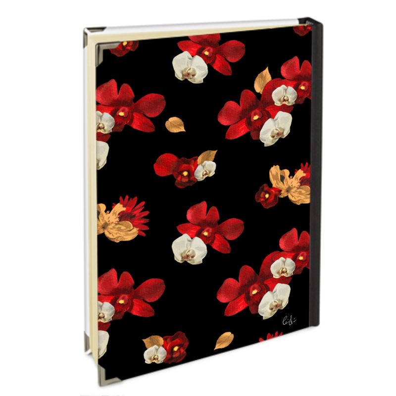 'Orquídea IV' Hardcover Journal