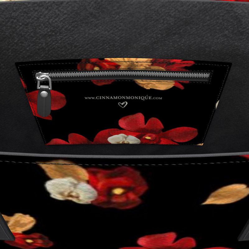 'Orquídea IV' Leather Tote