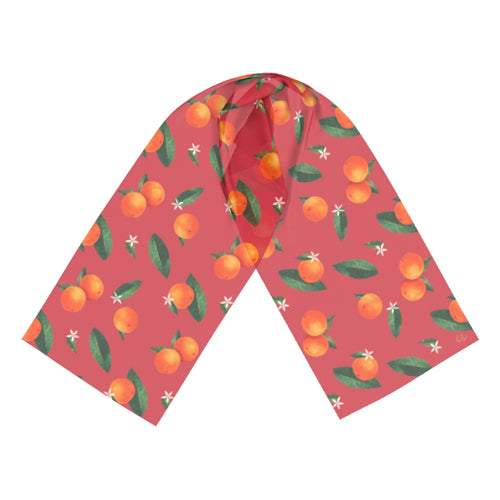 'Midsummer Orange' Long Scarf