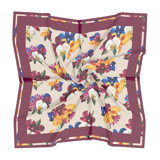 'Orquídea II' Square Scarf