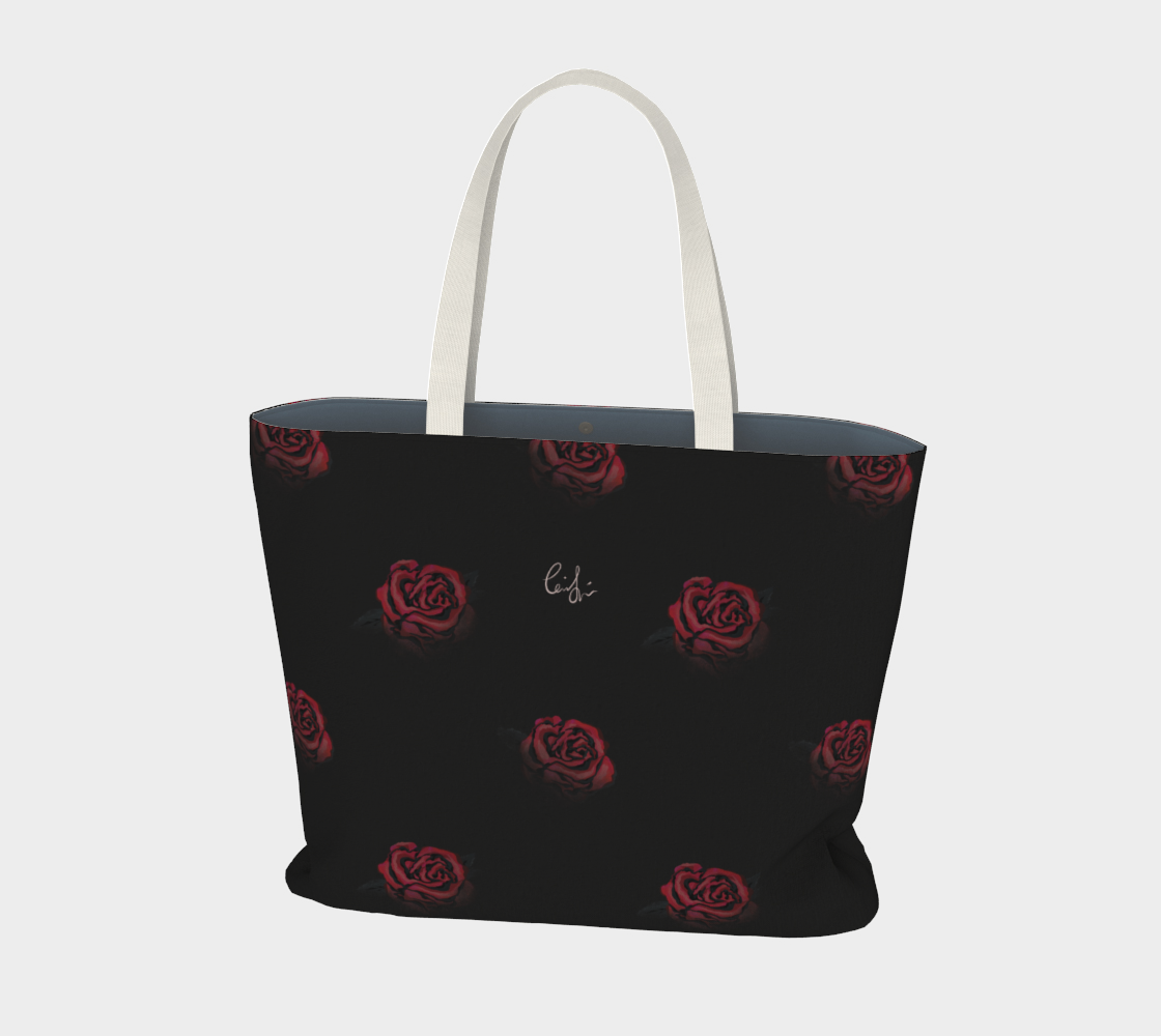 'Deep Rose' Maxi Tote