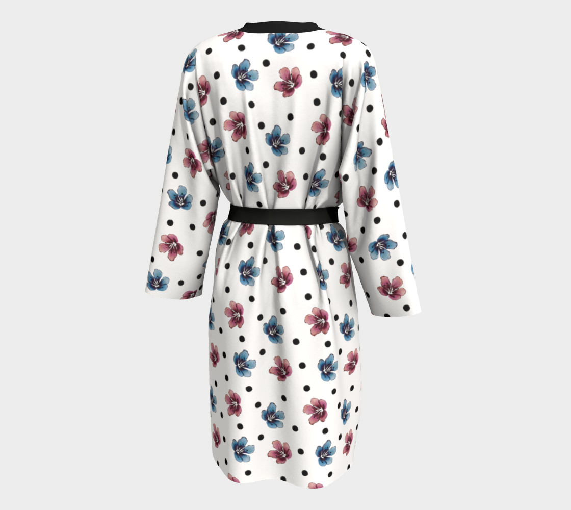 'Flora Dot' Peignoir