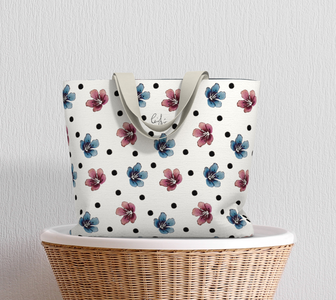 'Flora Dot' Maxi Tote