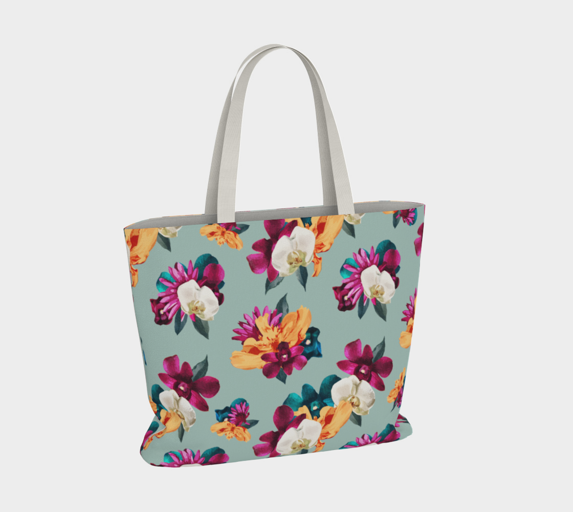'Orquídea III' Maxi Tote