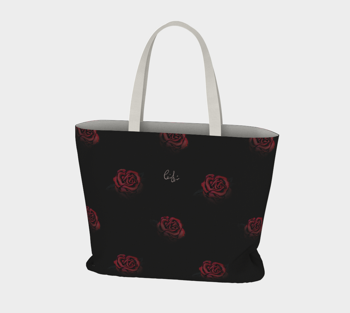 'Deep Rose' Maxi Tote