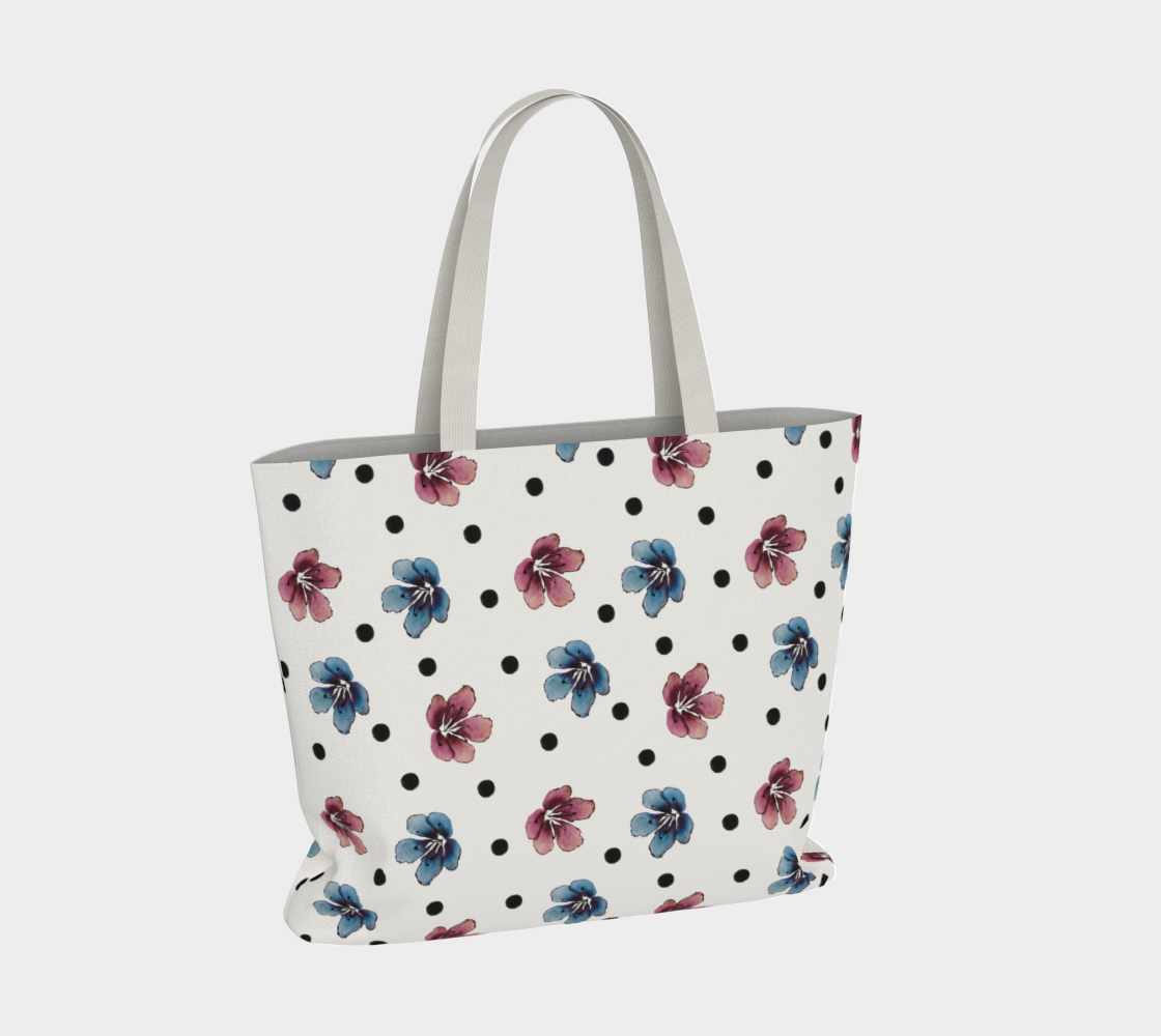 'Flora Dot' Maxi Tote