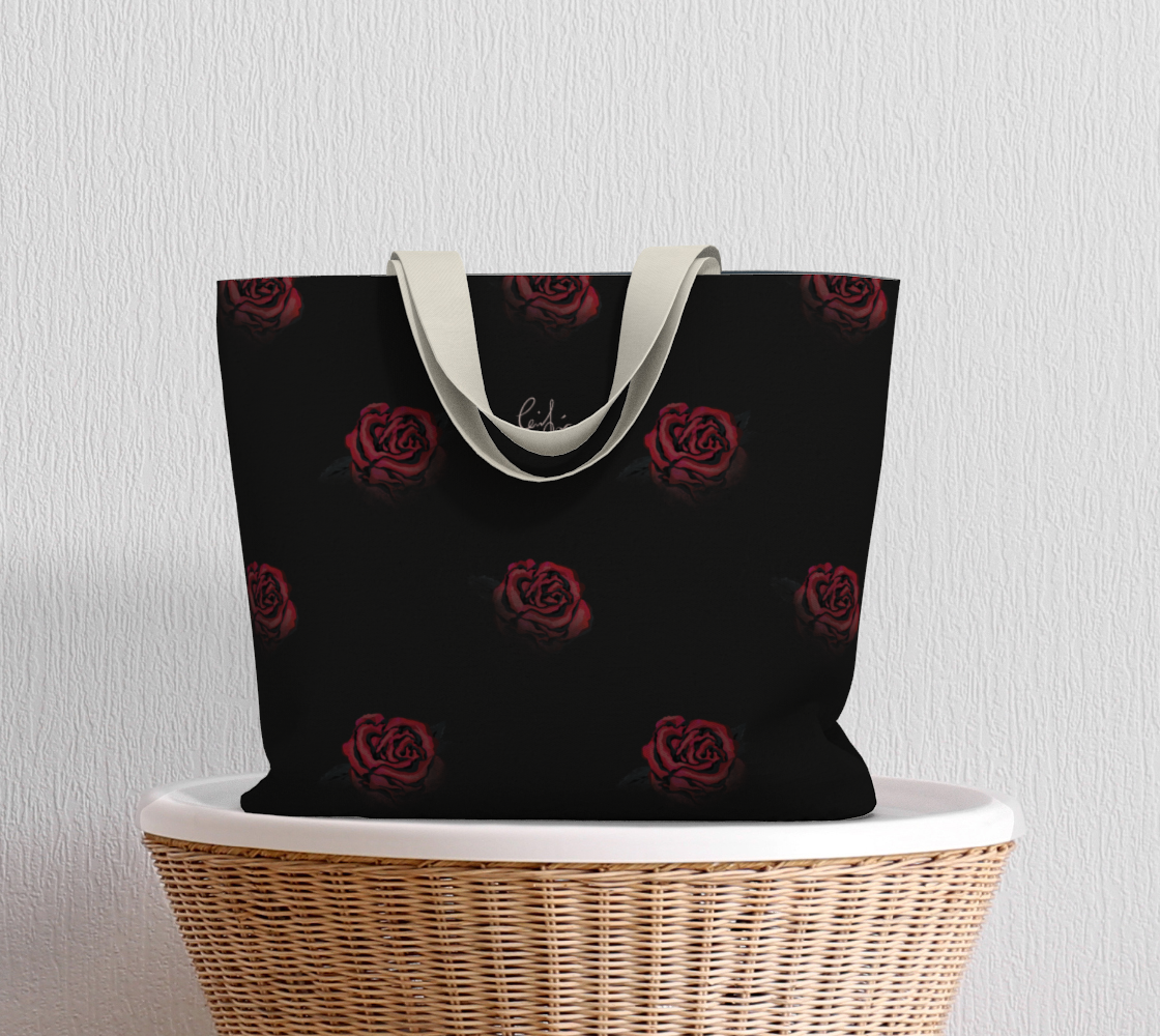 'Deep Rose' Maxi Tote
