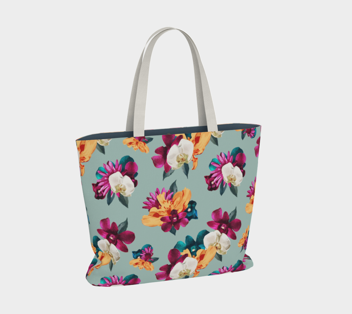 'Orquídea III' Maxi Tote