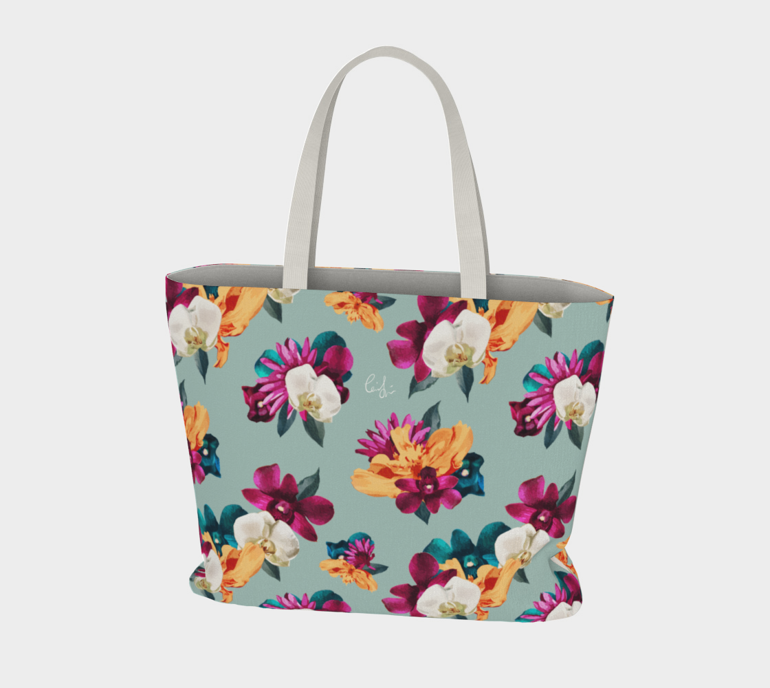 'Orquídea III' Maxi Tote