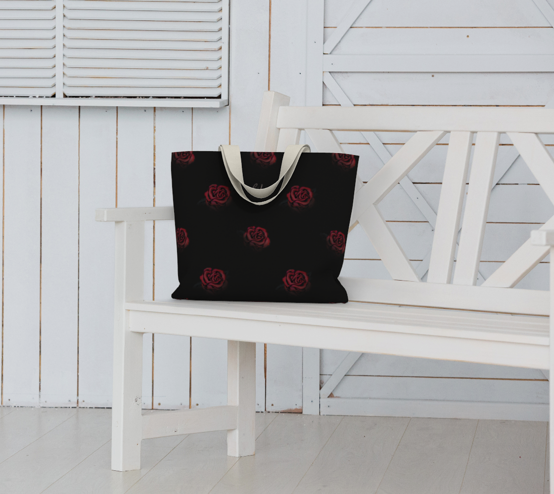 'Deep Rose' Maxi Tote