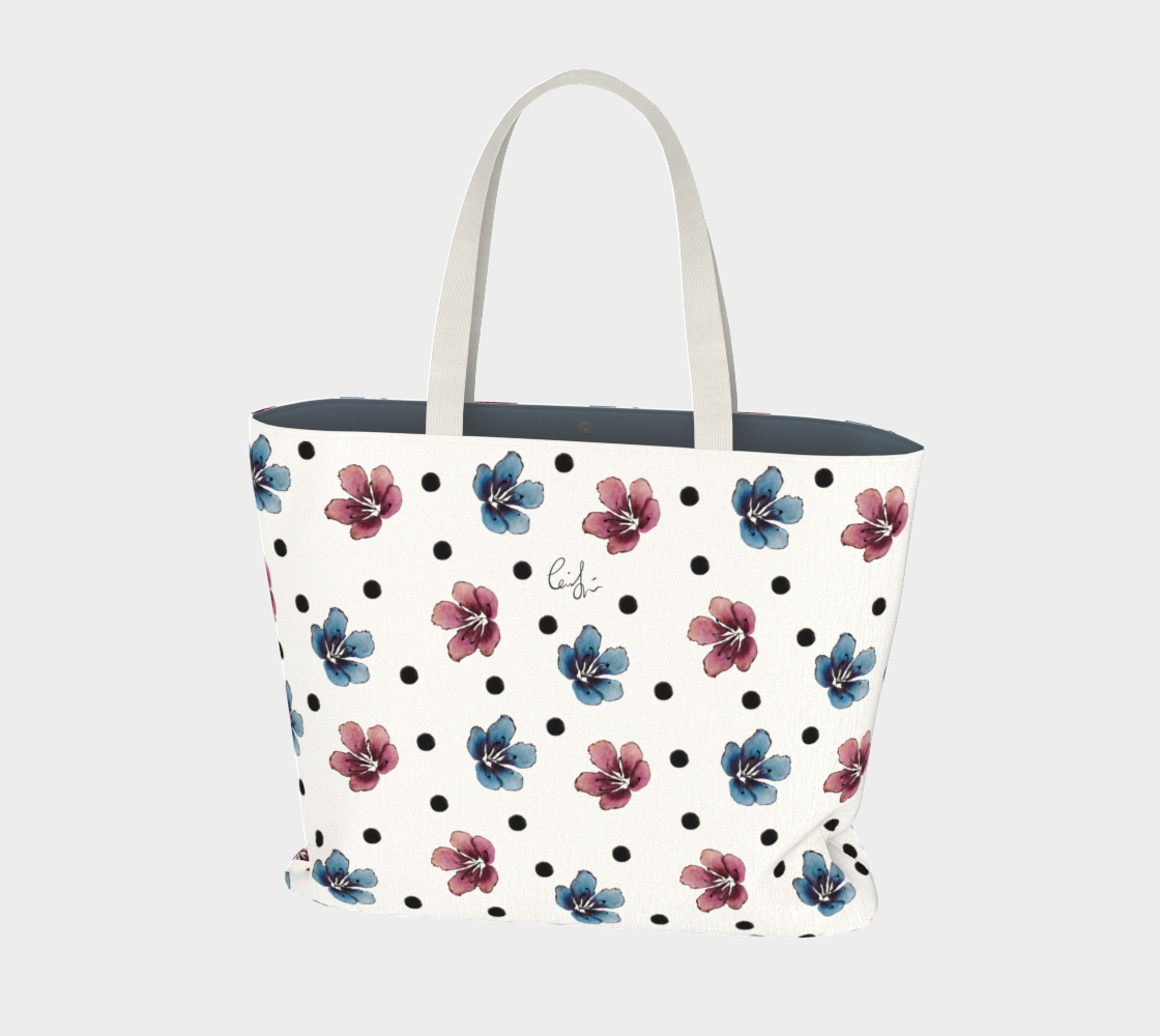 'Flora Dot' Maxi Tote