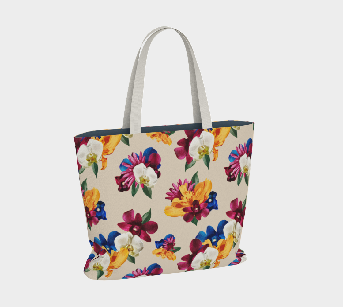 'Orquídea II' Maxi Tote