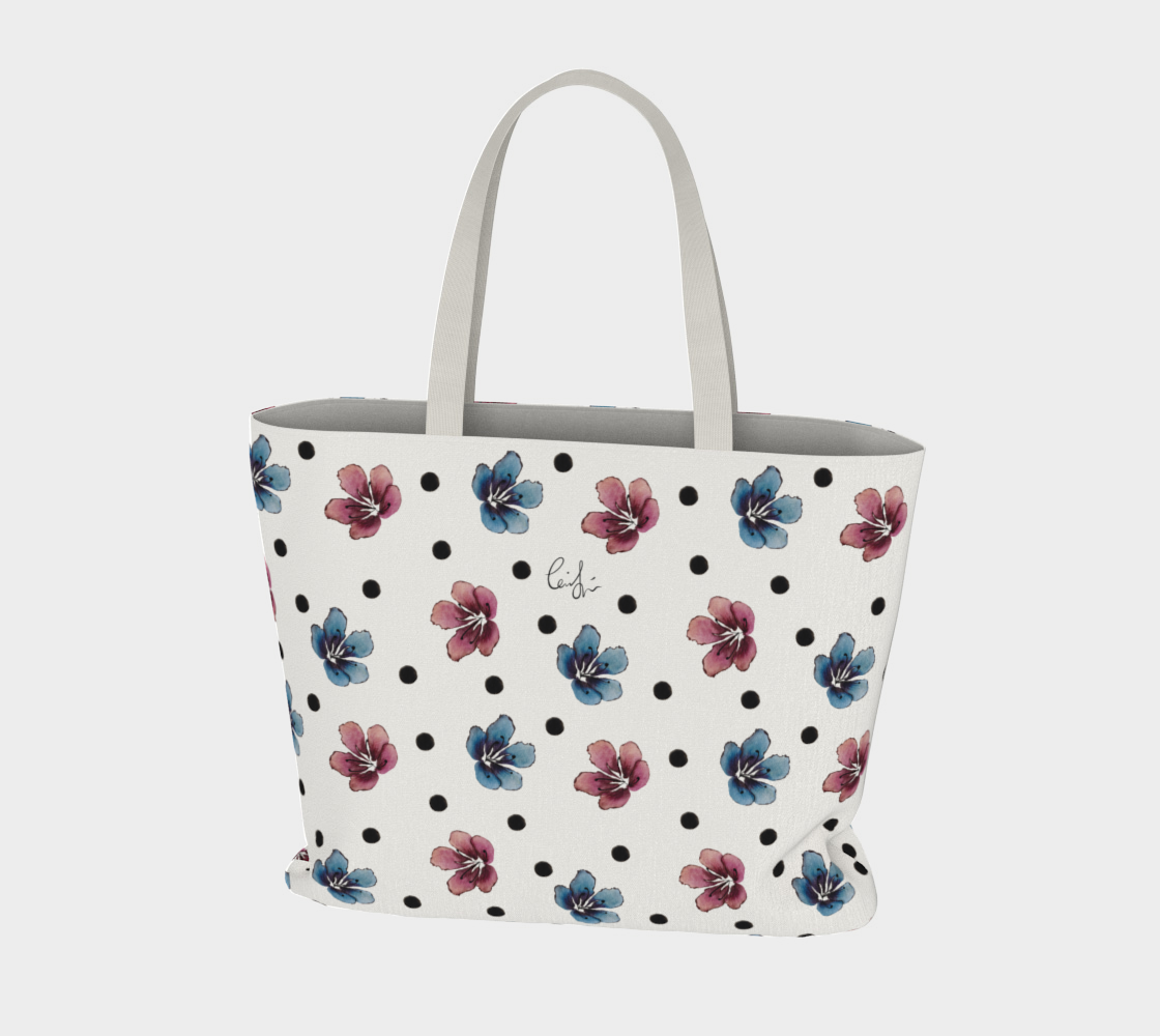 'Flora Dot' Maxi Tote