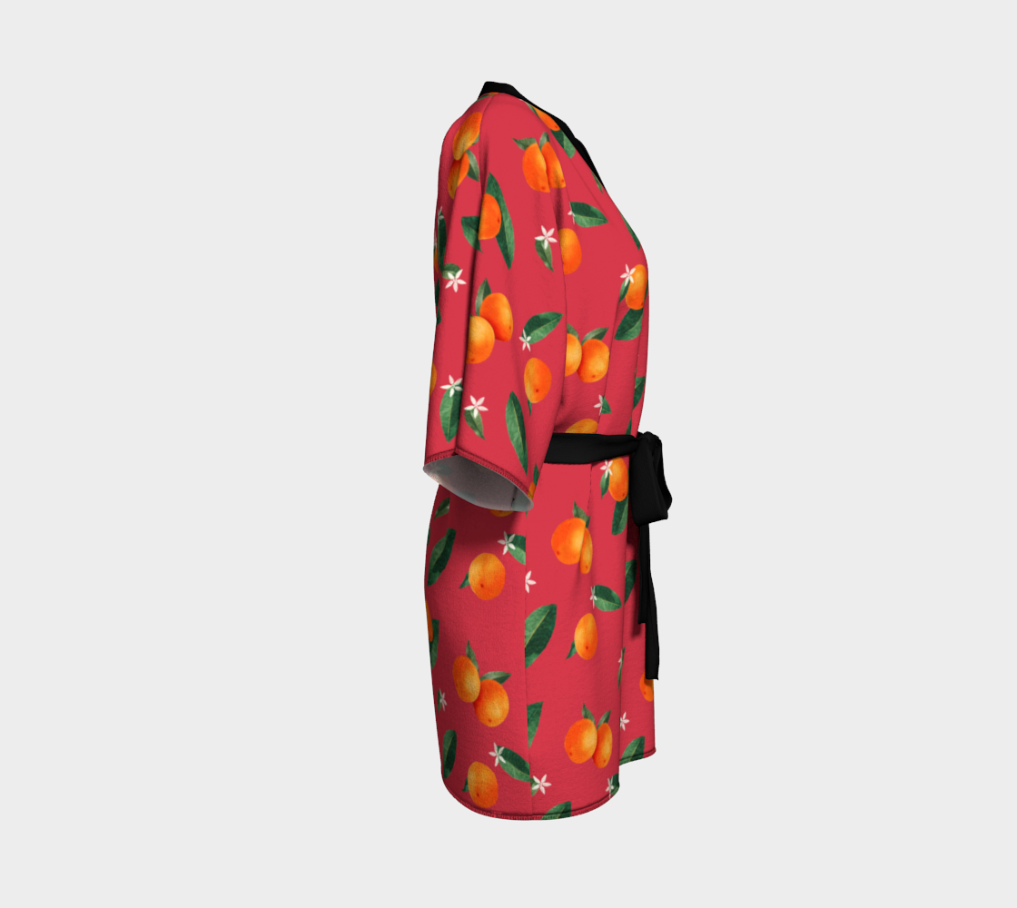 'Midsummer Orange' Kimono