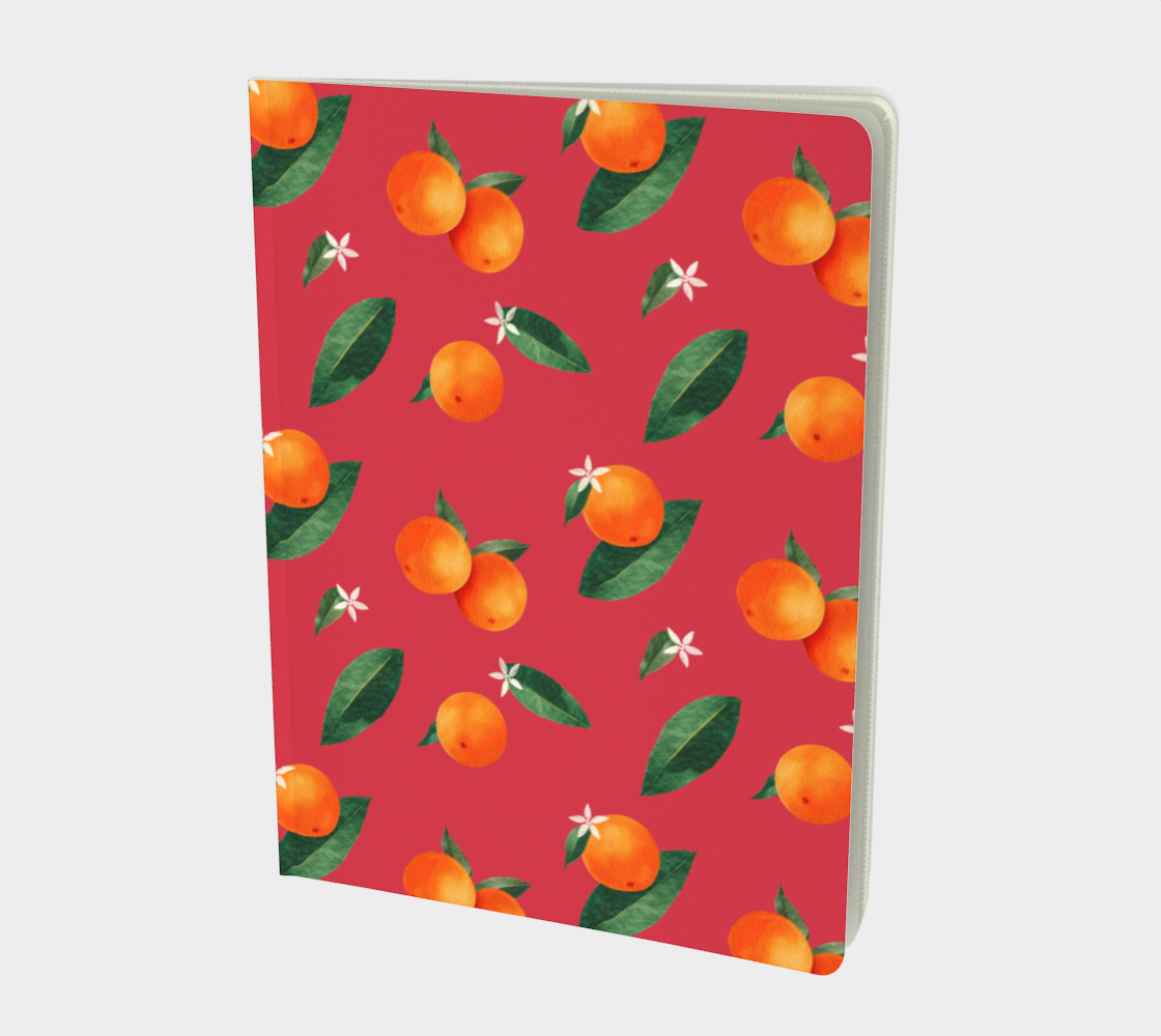 'Midsummer Orange' Notebook - Large